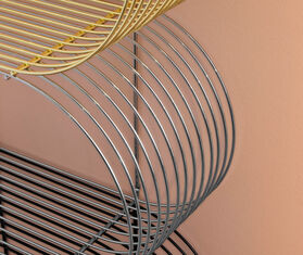 AYTM &#39;Curva&#39; shelf, gold GOLD AYTM21CUR530GOL