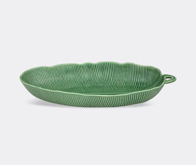 Bordallo Pinheiro 'Folhas' salad bowl GREEN BOPI22FOL043GRN