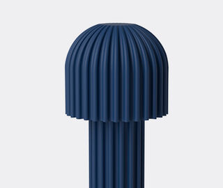 artetica 'Pliss&eacute;' portable lamp, blueberry PURPLE ARTE26LAM188PUR