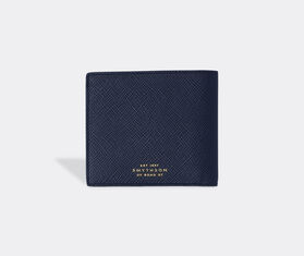 Smythson &#39;Panama&#39; six card slot, navy BLUE SMYT22WAL348BLU