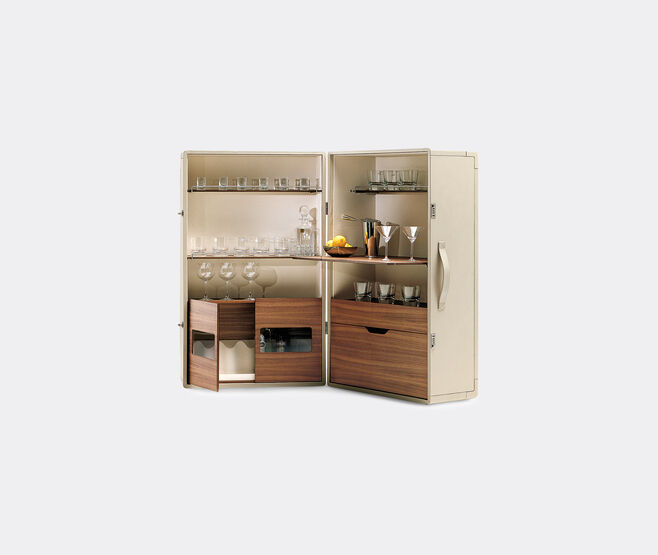 Poltrona Frau 'Isidoro' drinks cabinet IVORY POFR20ISI843BEI