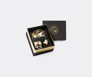 Simone Guidarelli Home 'Jungle' lidded espresso cup and saucer, multicolor MULTICOLOUR SIMO26JUN652MUL