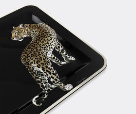 Dolce&amp;Gabbana Casa 'Double 'Leopardo' square wooden tray, medium MULTICOLOUR DGCA22WOO780MUL