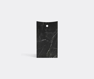 MCGANNON SAAD 'Thebes' chair, nero marquina BLACK MCSA25THE181BLK