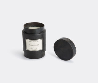 Mad et Len 'Monarchia' candle, Terre noire BLACK MALE15BOU302BLK