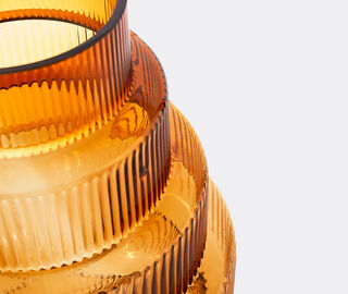 POLSPOTTEN 'Steps' vase, ocher, extra large YELLOW POLS23VAS776BEI