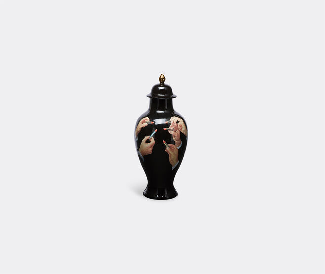 Seletti 'Lipsticks Black' vase BLACK SELE22TOI930MUL