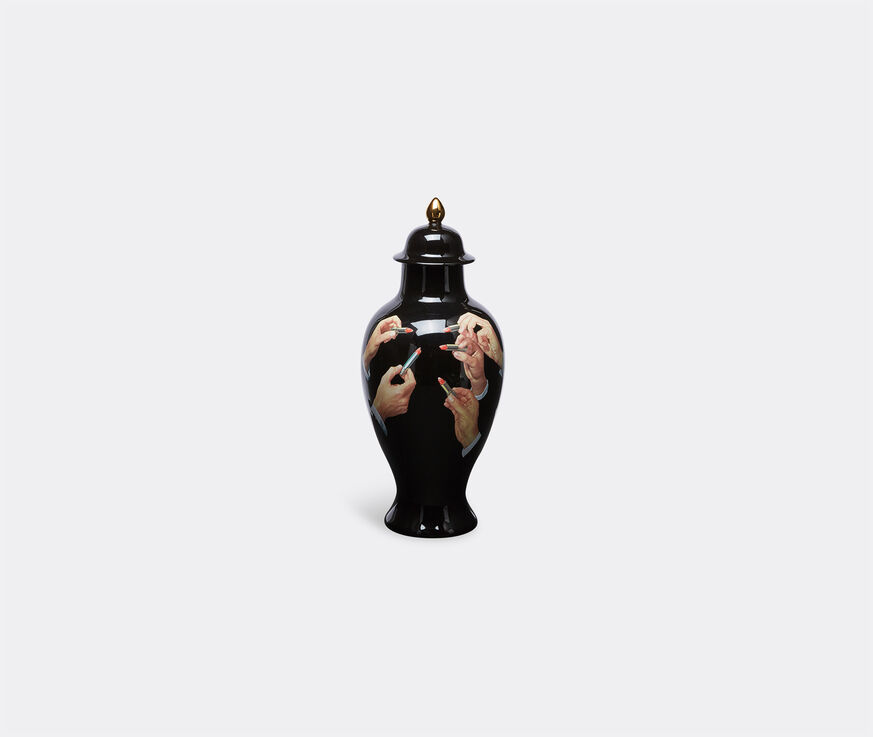 Seletti 'Lipsticks Black' vase  SELE22TOI930MUL