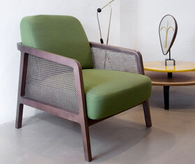 Col&eacute; &#39;Wise - Bikita&#39; mirror WALNUT COIT20WIS429BLK