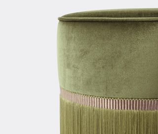 Lorenza Bozzoli Couture 'Couture' ottoman, medium, light green LIGHT GREEN LOBO20COU318GRN