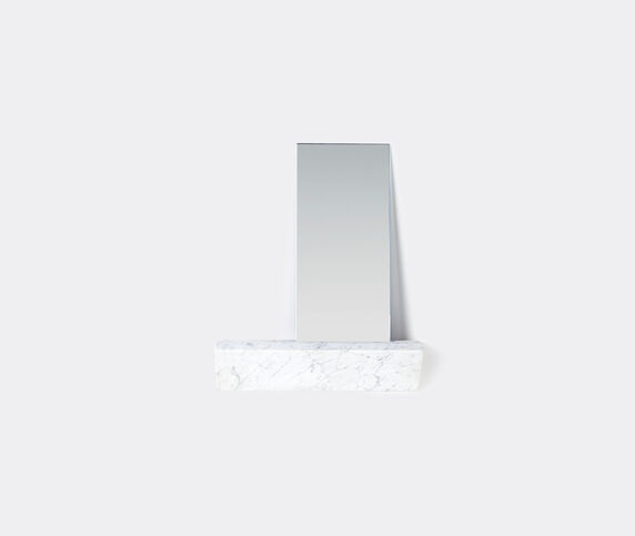 Aparentment 'Sacred' mirror, square transparent, white APAR19SAC197TRA