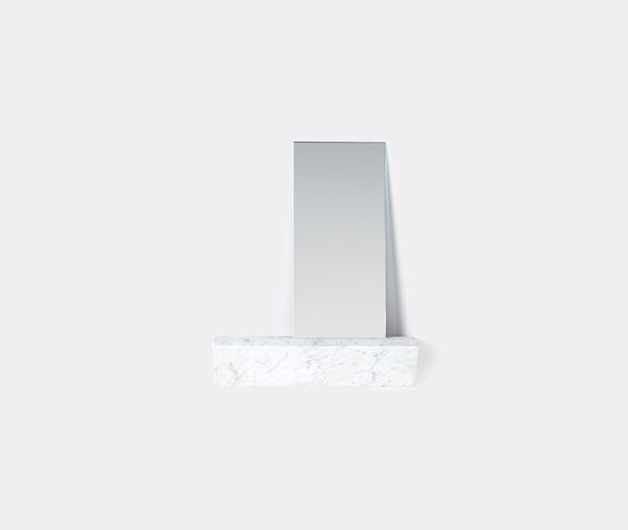 Aparentment 'Sacred' mirror, square transparent, white ${masterID}