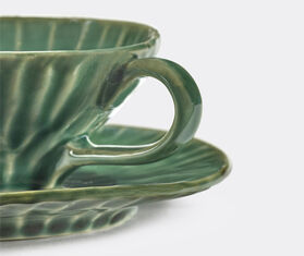 Serax 'Verde Lanza' espresso cup and saucer, set of two, green GREEN SERA26ESP909GRN