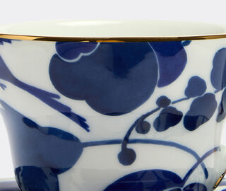 La DoubleJ 'Wildbird' teacup, set of two, blue BLUE LADJ25MAM621MUL