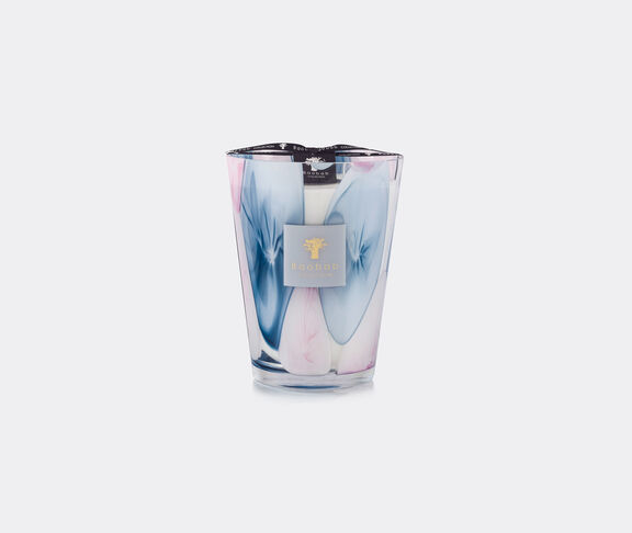 Baobab Collection 'Riviera Leopolda' candle, large, blue and pink MULTICOLOUR BAOB25SCE360MUL