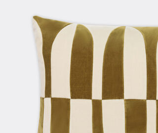 Christina Lundsteen 'Abigail' cushion, willow and dusty white MULTICOLOUR CHLU25ABI821MUL