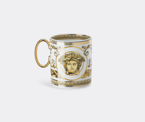 Rosenthal 'Virtus Gala' mug, white White and gold ROSE22VIR167MUL