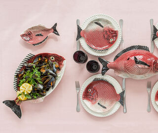 Bordallo Pinheiro 'Peixes' platter, large MULTICOLOUR BOPI22PEI865MUL