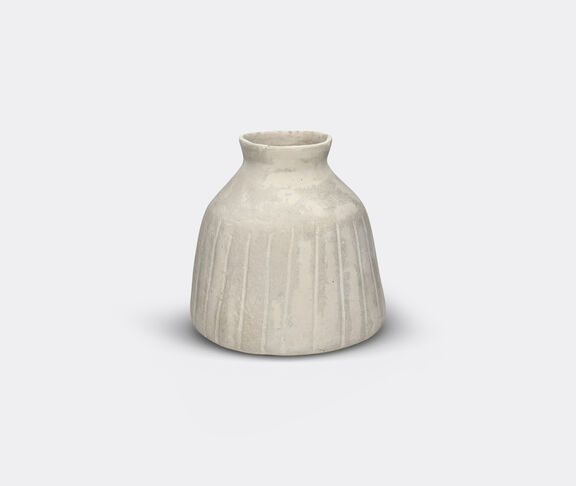 Pomax 'Oia' pot, tall, off-white undefined ${masterID}