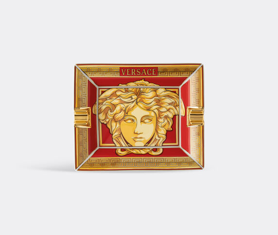 Rosenthal 'Medusa Amplified' ashtray, golden coin
