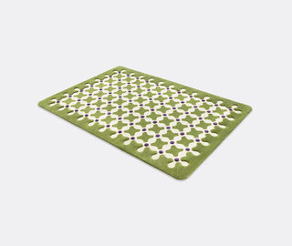 Cc-tapis 'Criss Cross' rug, green GREEN CCTA25CRI860GRN