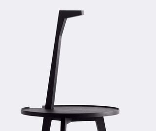 Cassina 'Cicognino' small table, stained ashwood BLACK CASS21CIC381BLK
