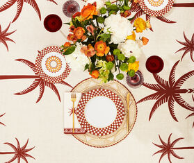 La DoubleJ &#39;Apollo&#39; dinner plate, set of two, multicolor MULTICOLOUR LADJ24APO243MUL