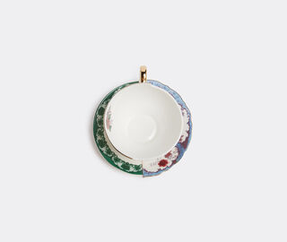 Seletti 'Hybrid Isidora' teacup with saucer MULTICOLOUR SELE22HYB459MUL