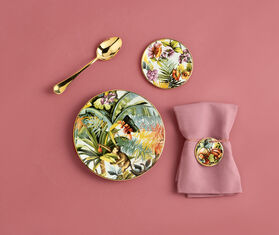 Simone Guidarelli Home 'Jungle' coaster, set of two, multicolor MULTICOLOUR SIMO26JUN577MUL