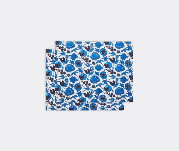 La DoubleJ 'Wildbird' tablemat, set of two, blue undefined ${masterID} 2