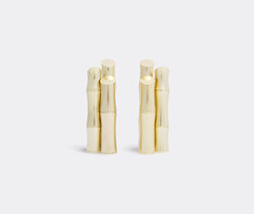 L&#39;Objet &#39;Bambou&#39; bookend, set of 2 GOLD LOBJ15BAM916GOL