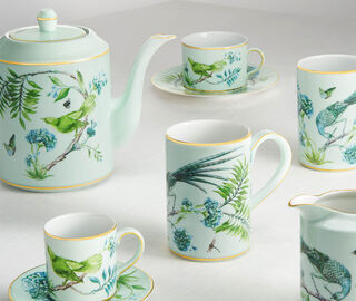 Aquazzura Casa 'Secret Garden' mug GREEN AQUA23SEC452GRN