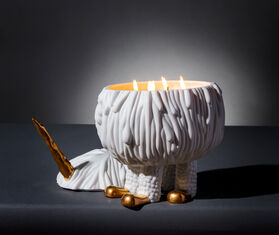 L&#39;Objet &#39;Mojave Unicorn&#39; candle MULTICOLOUR LOBJ19MOJ915WHI