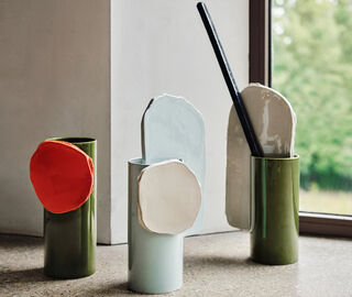 Vitra 'Barre' Vase D&eacute;coupage MULTICOLOUR VITR20VAS138GRN