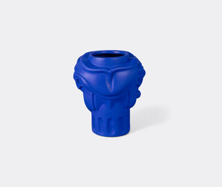 Seletti 'Magna Graecia, Woman' terracotta vase, cobalt blue BLUE SELE25TER010BLU