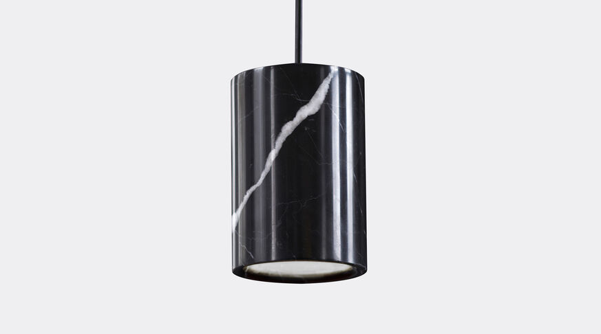 Case Furniture Solid / Pendant Cylinder / Nero Marquina Marble 1