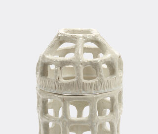 Serax 'Rosie' pique fleurs vase, natural white WHITE SERA25PIQ992WHI