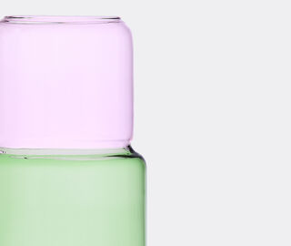 Ichendorf Milano 'Revolve' vase, small, green and pink MULTICOLOUR ICMI22REV319MUL