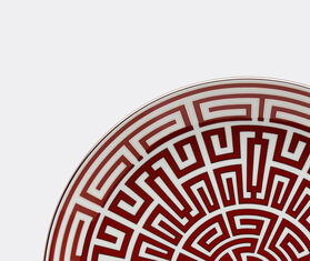 Ginori 1735 'Labirinto' Venezia shape plate, red RED RIGI20LAB918RED