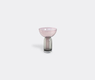 AYTM 'Torus' vase, small, rose BLACK AYTM23TOR395PIN