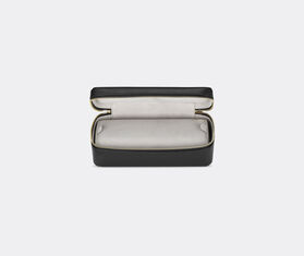 Smythson 'Panama' watch box, black BLACK SMYT19PAN162BLK