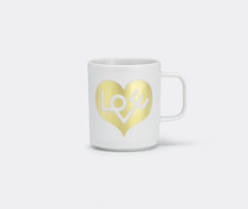 Vitra 'Love Heart' coffee mug, gold, squared handle MULTICOLOUR VITR20COF339WHI