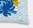 Lisa Corti 'Vienna' rectangular cushion, blue and cream blue LICO23CUS633MUL