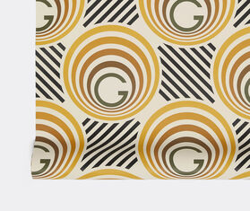 Gucci 'G Circle Game' Wallpaper, yellow MULTICOLOUR GUCC22CIR203MUL