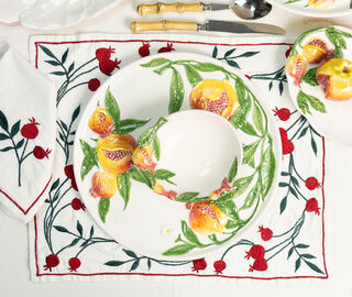 Les-Ottomans 'Pomegranate' small bowl, multicolor MULTICOLOUR OTTO25POM508MUL