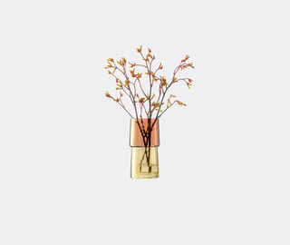 LSA International 'Gems' vase, medium, amber AMBER LSAI24GEM478AMB