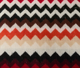 Missoni &#39;Best&#39; face towel, set of six, red multicolor RED MIHO25BES890RED