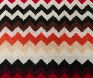 Missoni 'Best' face towel, set of six, red multicolor RED MIHO25BES890RED