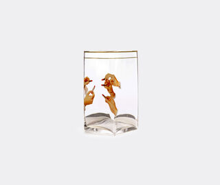 Seletti 'Lipsticks' vase, large TRANSPARENT SELE22GLA534MUL