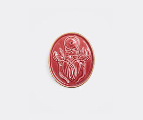 La DoubleJ 'Scarab' incense holder, bordeaux MULTICOLOR LADJ26OVA605MUL